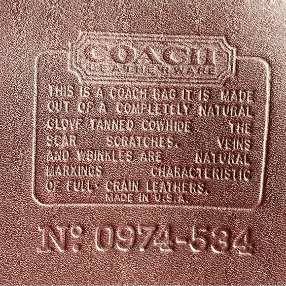 Vintage Coach rare Legacy Bonnie Cashin brown leather purse. EUC! - Picture 8 of 12